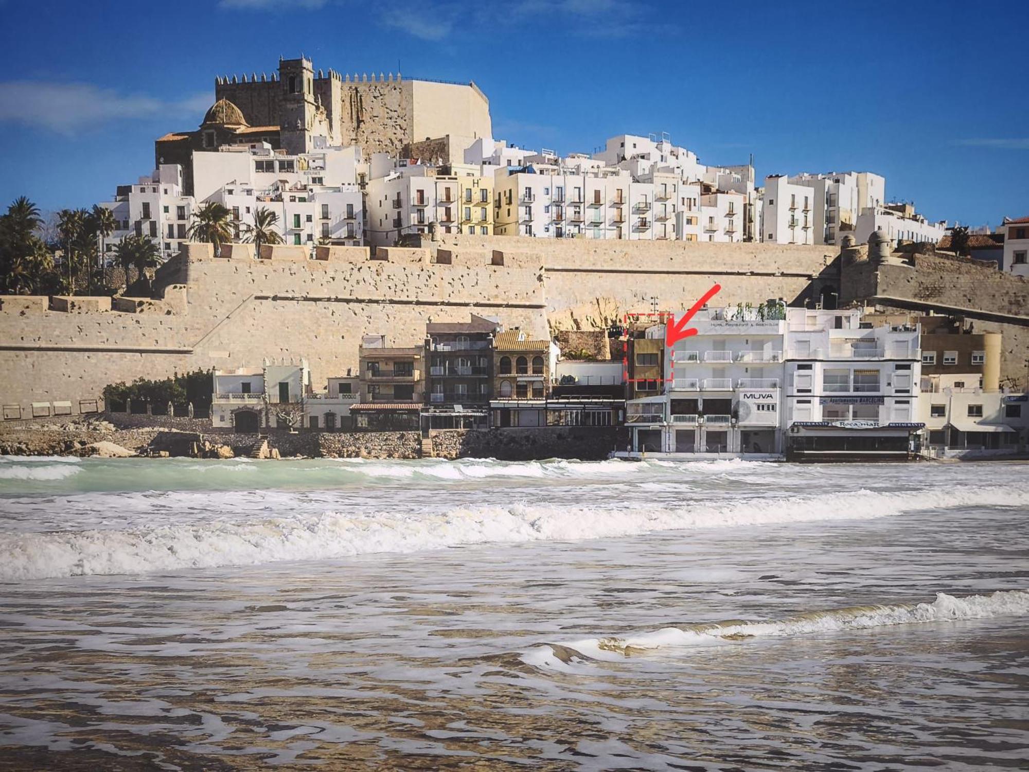 Porteta Sobre El Mar Peñíscola Exterior foto
